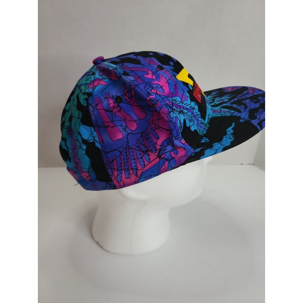 Purple Pattern Snapback Hat - Picture 6 of 9
